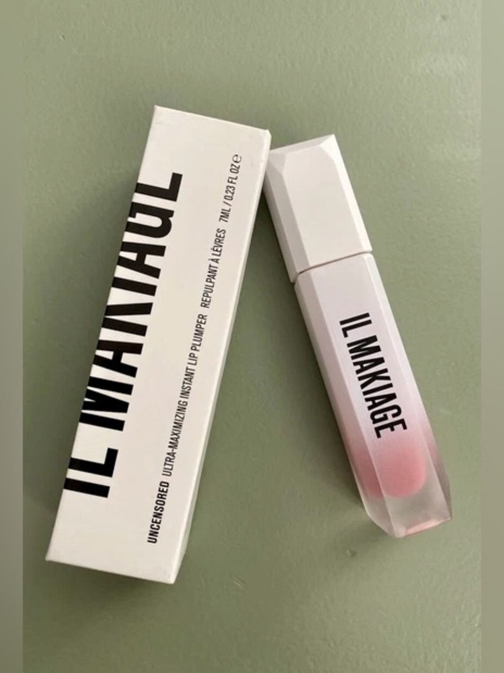 NEW! IL MAKIAGE •QUICKIE•UNCENSORED Ultra Maximizing INSTANT LIP PLUMPER 0.23 OZ